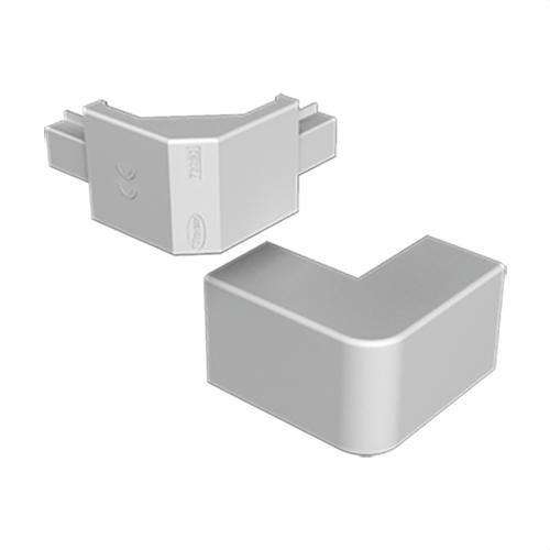 Γκρι εξωτερική γωνία 40x40mm U24X με αναφορά 73270-04 από τη μάρκα UNEX