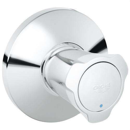 Εξωτερικό μέρος βαλβίδας Grohe Costa L μπλε ένδειξη χρώμιο με αναφορά 19808001 από τη μάρκα GROHE