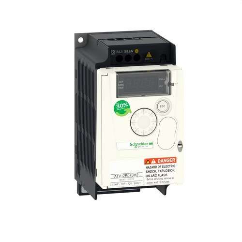 Μετατροπέας ταχύτητας ALTIVAR-12 0,75KW 240V 1PH με αναφορά ATV12P075M2 από τη μάρκα SCHNEIDER ELECTRIC