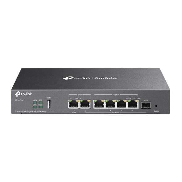 Δρομολογητής VPN Omada Multi-Gigabit με αναφορά ER707-M2 από τη μάρκα TP-LINK