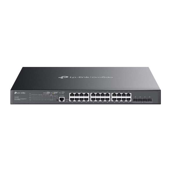 Switch Omada L2+ 24 θυρών Gigabit και 4 SFP, με 24 PoE+ με αναφορά TL-SG3428 από τη μάρκα TP-LINK