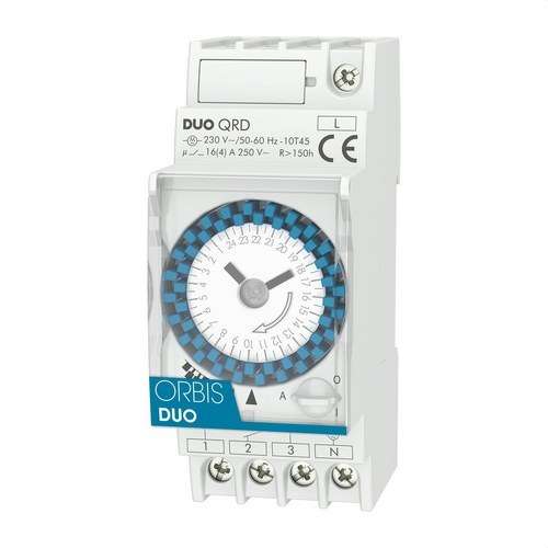 Αναλογικός χρονοδιακόπτης 2 MOD.DUO QRD 230V με αναφορά OB292032 από τη μάρκα ORBIS