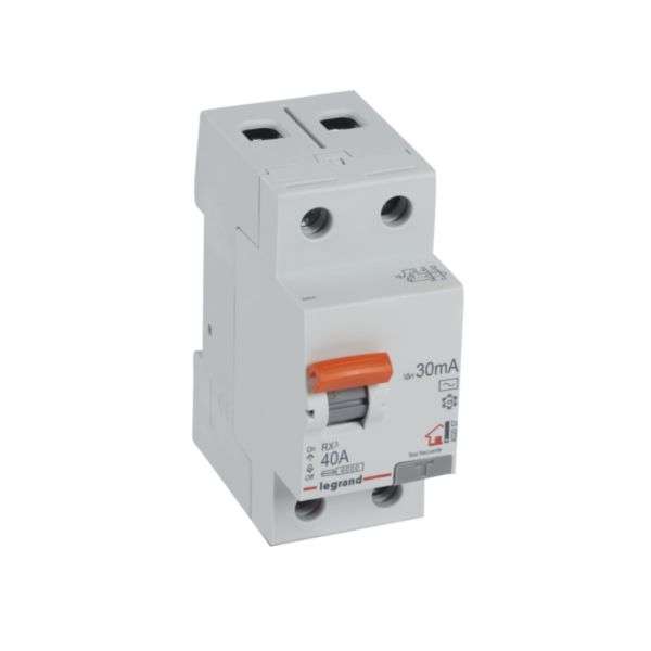 Διαφορικό RX³ - 2P - 230V~ - 30mA - 40A - Τύπος AC με αναφορά 402057 από τη μάρκα LEGRAND