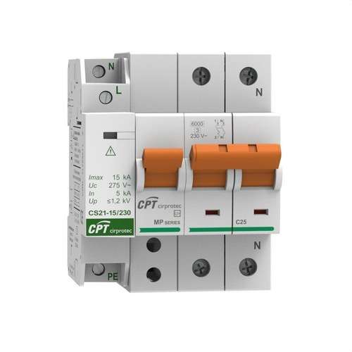Προστατευτικό μόνιμων υπερτάσεων IGA 1P+N 40A με αναφορά 77706397C από τη μάρκα CIRPROTEC