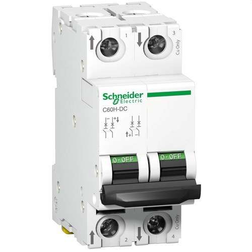 Διακόπτης Μαγνητοθερμικός C60H 500V 2P 10A Καμπύλη C με αναφορά A9N61528 από τη μάρκα SCHNEIDER ELECTRIC