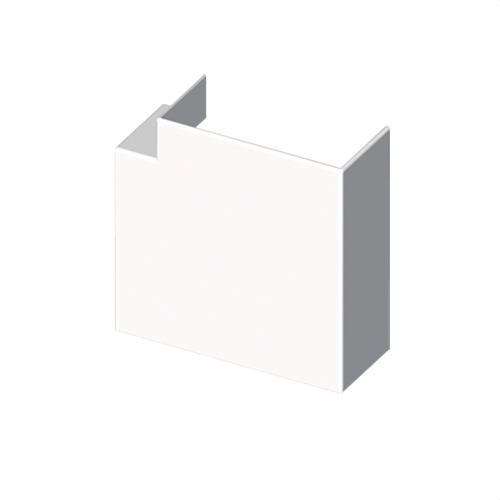 Λευκή επίπεδη γωνία 20x30mm U24X με αναφορά 78243-2 από τη μάρκα UNEX