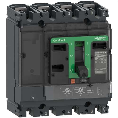 Αυτόματος διακόπτης ComPacT NSX250N 50kA AC 4P4R 250A TMD με αναφορά C25N4TM250 από τη μάρκα SCHNEIDER ELECTRIC