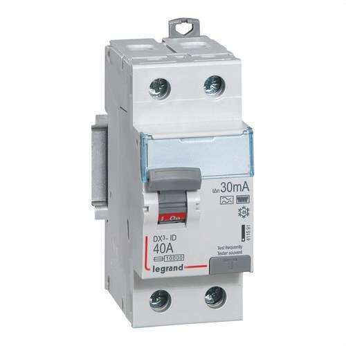 Διαφορικό DX3 2P 40A 30mA Κατηγορία HPI με αναφορά 411591 από τη μάρκα LEGRAND