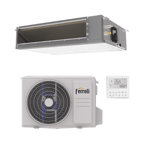 Κλιματιστικό καναλιού με wifi Ferroli Giada C 5,3 kW 18000 BTU με αναφορά 4B4970189 από τη μάρκα FERROLI
