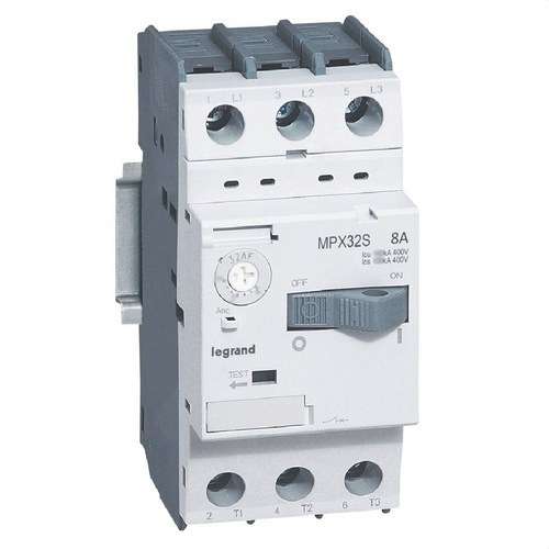 Διακόπτης προστασίας κινητήρα MPX 32S 5-8A με αναφορά 417309 από τη μάρκα LEGRAND