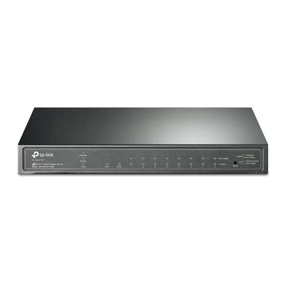 Έξυπνος διακόπτης Gigabit 10 θυρών JetStream με PoE+ σε 8 θύρες με αναφορά TL-SG2210P από τη μάρκα TP-LINK