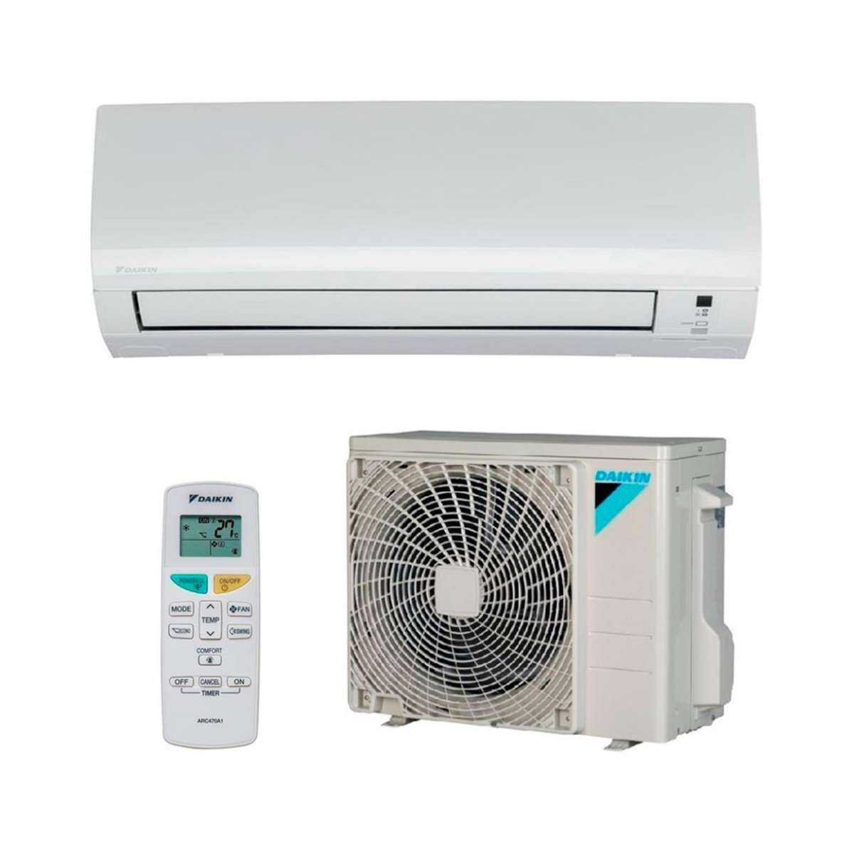 Κλιματιστικό με wifi Daikin Sensira TXC50F 5,0 kW 18000 BTU με αναφορά TXF50F από τη μάρκα DAIKIN