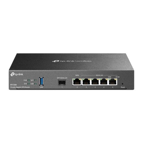Δρομολογητής VPN Gigabit Omada με αναφορά TL-ER7206 από τη μάρκα TP-LINK