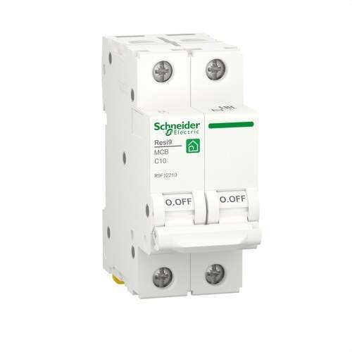 Διακόπτης Μαγνητοθερμικός RESI9 2P 10A Καμπύλη C 230V Καμπύλη C 6kA με αναφορά R9F12210 από τη μάρκα SCHNEIDER ELECTRIC