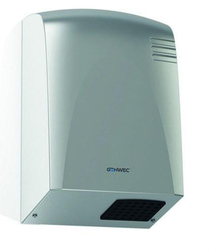 Στεγνωτήρας χεριών με ηλεκτρονικό αισθητήρα Wecflow, σατινέ ανοξείδωτο ατσάλι με αναφορά GW01 14 04 01 από τη μάρκα GENWEC