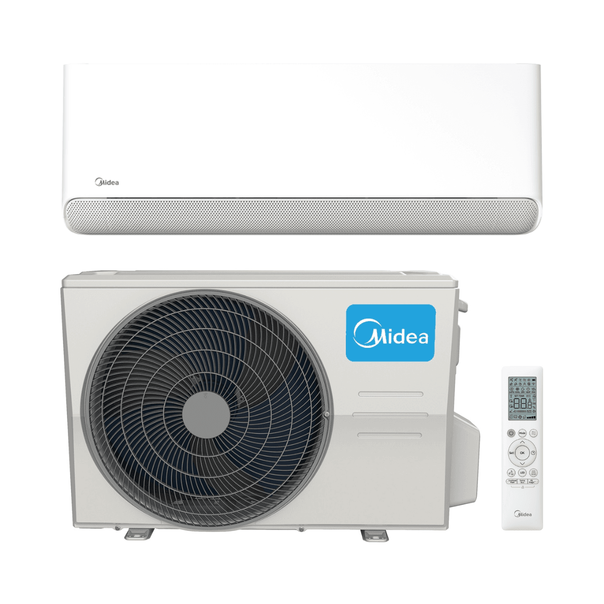 Κλιματιστικό με WiFi Midea i-Cube Breezeless 7,1 kW 24000 BTU με αναφορά BREEZ-E24 από τη μάρκα MIDEA
