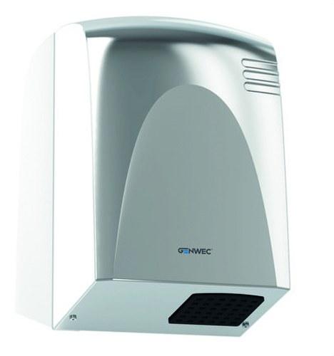 Στεγνωτήρας χεριών με ηλεκτρονικό αισθητήρα Wecflow από ανοξείδωτο ατσάλι γυαλιστερό με αναφορά GW01 14 04 02 από τη μάρκα GENWEC