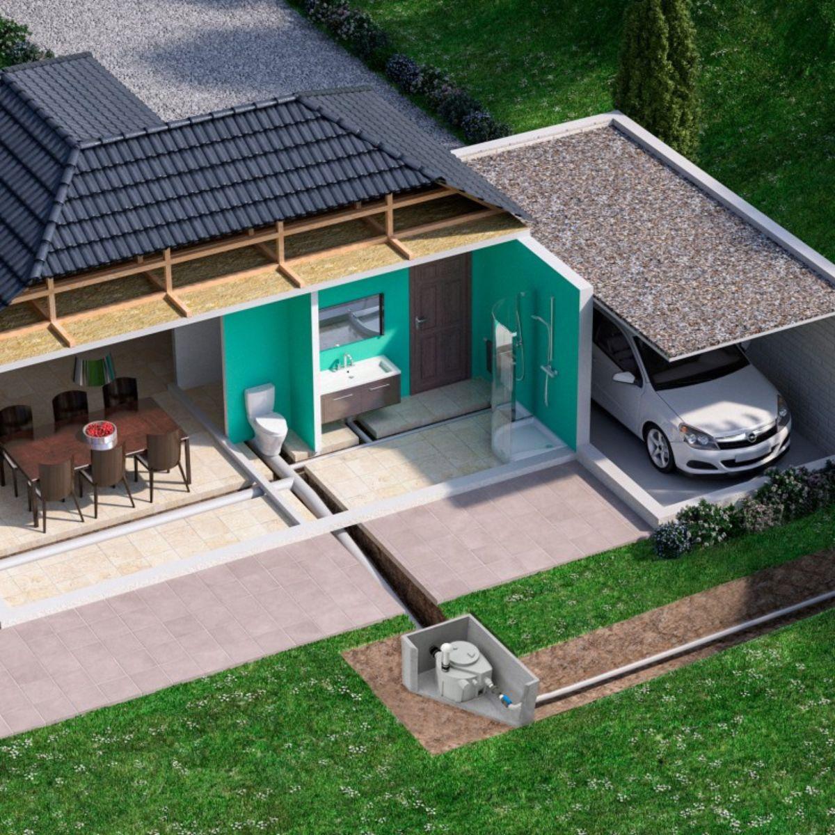 Σταθμός άντλησης SFA Sanifos 110 - Έκδοση θρυμματιστή με αναφορά 009FOS110TM από τη μάρκα SFA SANITRIT