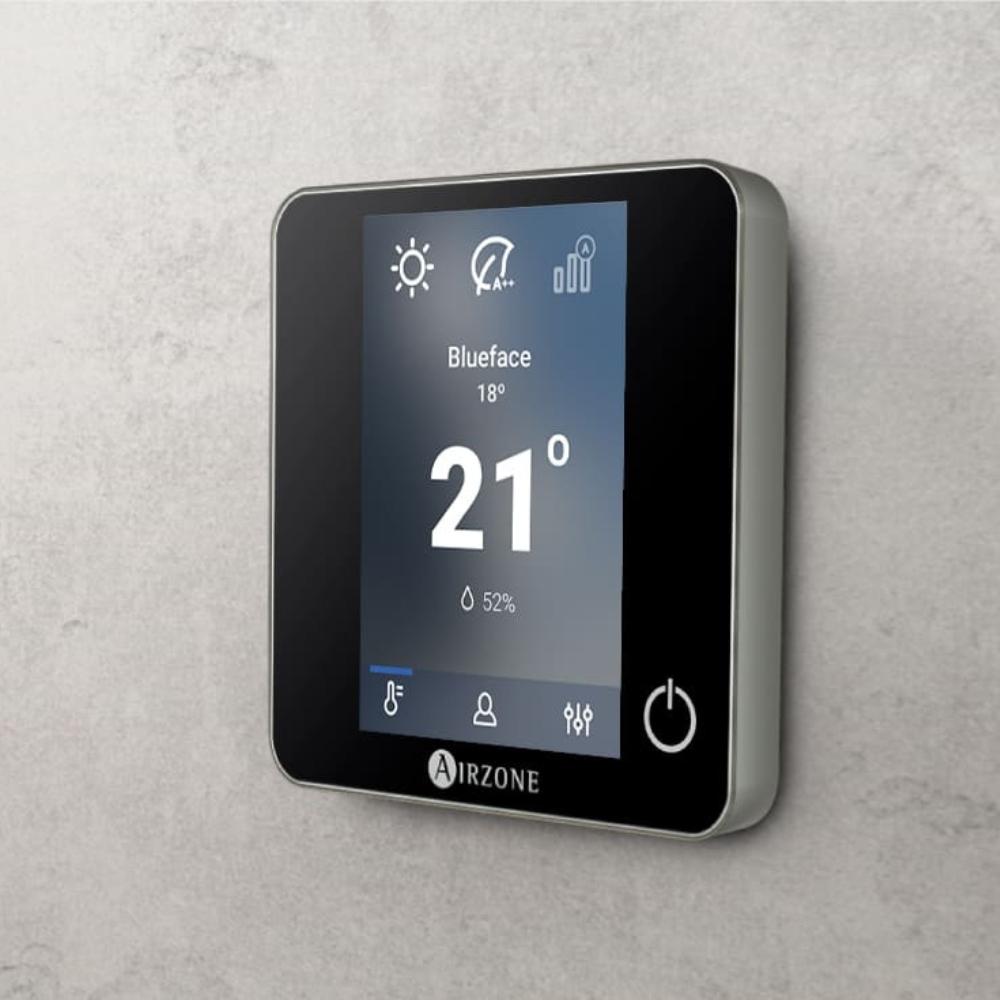 Μονόχρωμος ραδιοθερμοστάτης AirZone Think μαύρος με αναφορά AZDI6THINKRB από τη μάρκα AIRZONE