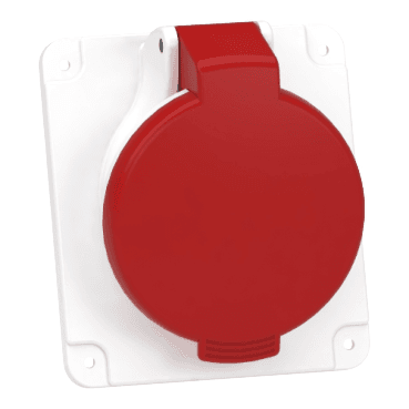 Εντοιχισμένη πρίζα κεκλιμένη 3P+N+T 16 A IP44 380 - 415 V με αναφορά PKF16F435 από τη μάρκα SCHNEIDER ELECTRIC