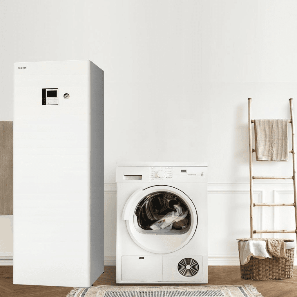 Σετ αντλίας θερμότητας αέρα Toshiba Estía All-In-One Mini 55 4 kW 210 λίτρα με αναφορά ESTIAALLINONEMINI55 από τη μάρκα TOSHIBA