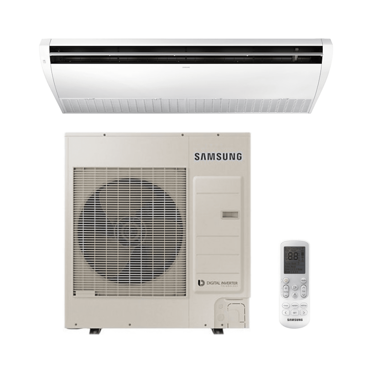 Κλιματιστικό οροφής Samsung 10 kW 34000 BTU - Τριφασικό με αναφορά F-CEILTF100R από τη μάρκα SAMSUNG