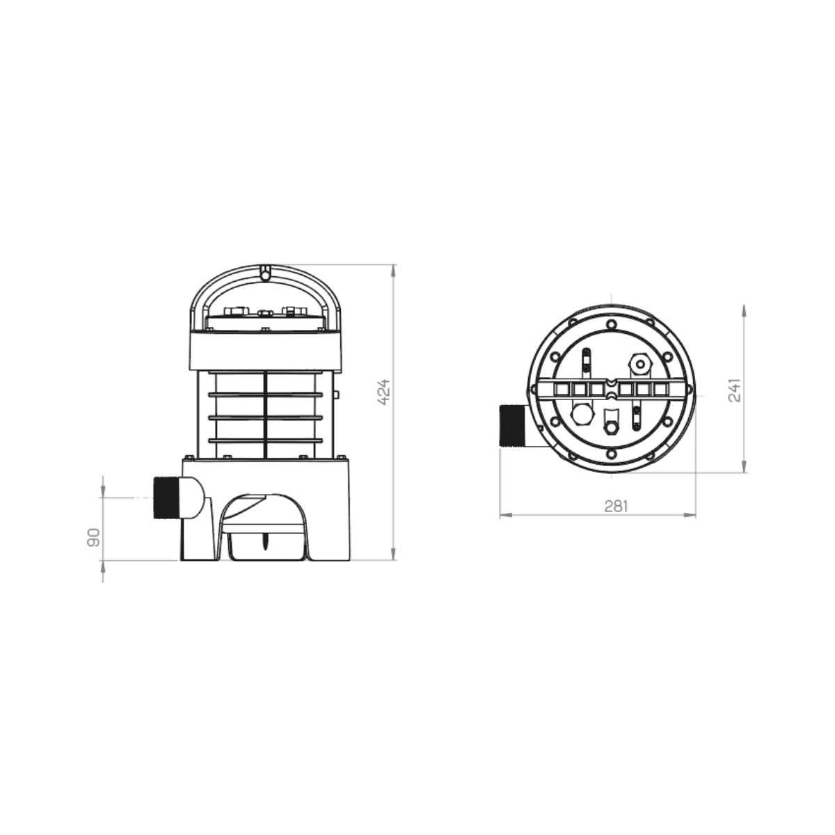 Αντλία υποβρύχια SFA Sanipump VX S - Έκδοση vortex με αναφορά 009000001 από τη μάρκα SFA SANITRIT