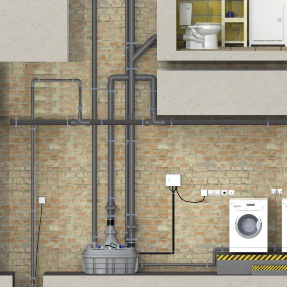 Σταθμός άντλησης SFA Sanicubic 2 VX S Smart με αναφορά CUBIC2XLVXSMART από τη μάρκα SFA SANITRIT