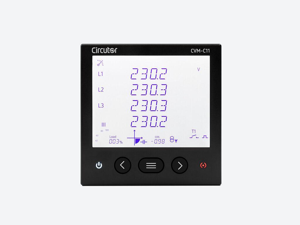 Three-Phase Network Analyser Panel Circutor CVM-C11-ITF-IN-485-ICT2 with reference M58541. from the brand CIRCUTOR