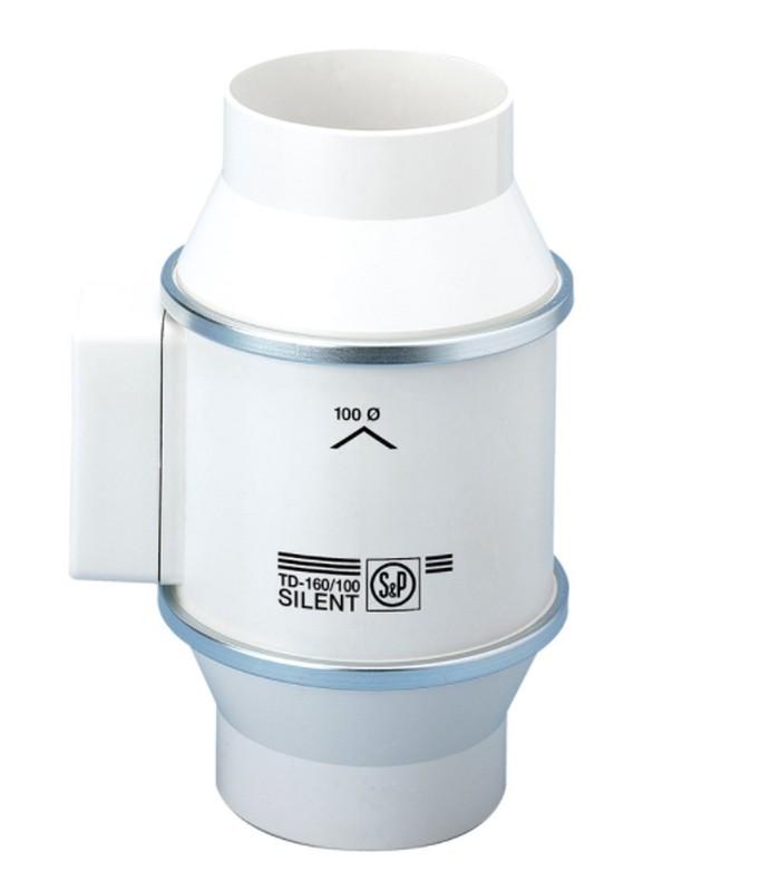 Απορροφητήρας αγωγού TD-160/100N Silent με αναφορά 5211318000 από τη μάρκα SOLER & PALAU