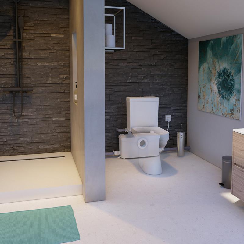 Θρυμματιστής αποβλήτων SFA SANIPLUS για πλήρη μπάνια με μεγάλη προσέλευση με αναφορά 0100300 από τη μάρκα SFA SANITRIT