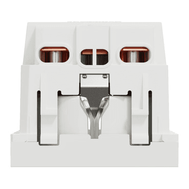 Βάση πρίζας σούκο λευκό πολικό New Unica με αναφορά NU303718 από τη μάρκα SCHNEIDER ELECTRIC