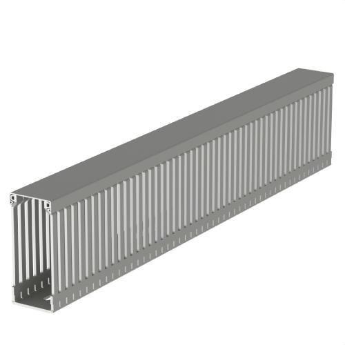 Γκρι κανάλι U23X 100x43mm - Κανάλι 2 μέτρων με αναφορά 100.40.77 από τη μάρκα UNEX