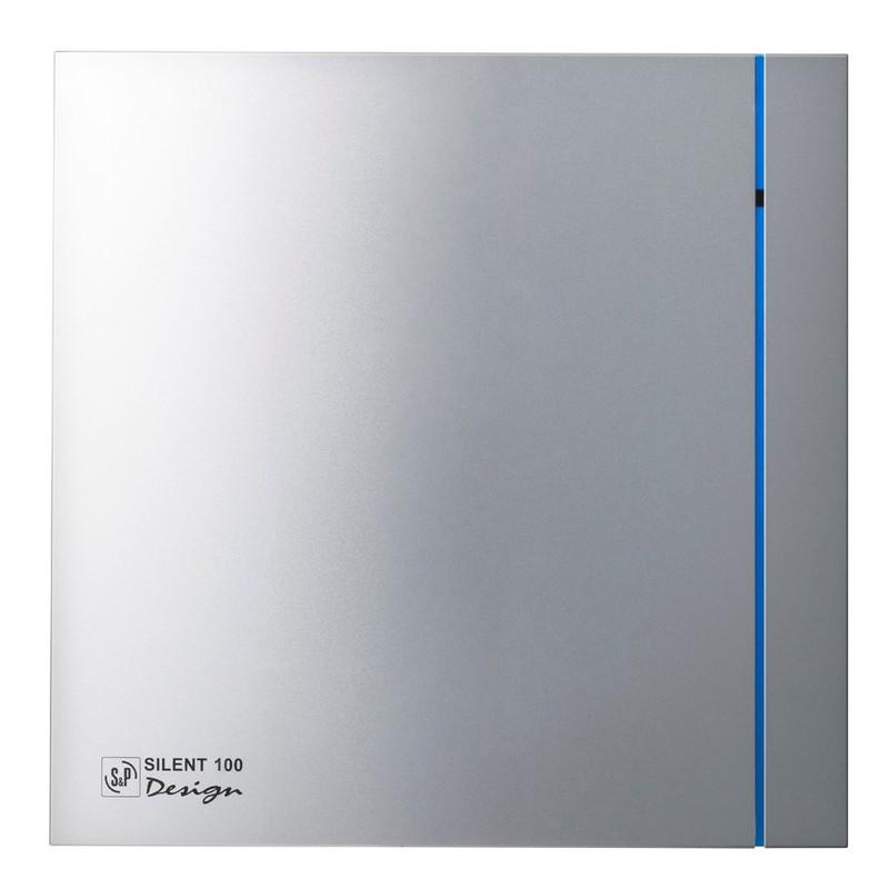 Εξαεριστήρας μπάνιου SILENT-100 CZ Ασημί Σχεδιασμός με αναφορά 5210602600 από τη μάρκα SOLER & PALAU