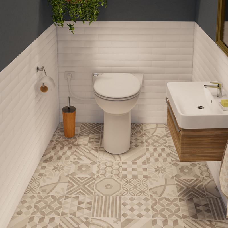 Τουαλέτα με θρυμματιστή SFA SANICOMPACT C43 με αναφορά 0100804 από τη μάρκα SFA SANITRIT