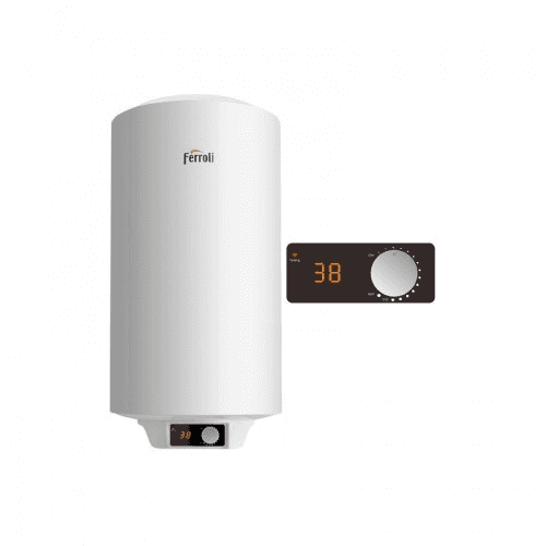 Κάθετος θερμοσίφωνας Ferroli TIBER C 100 λίτρων με αναφορά GRID7WKA από τη μάρκα FERROLI