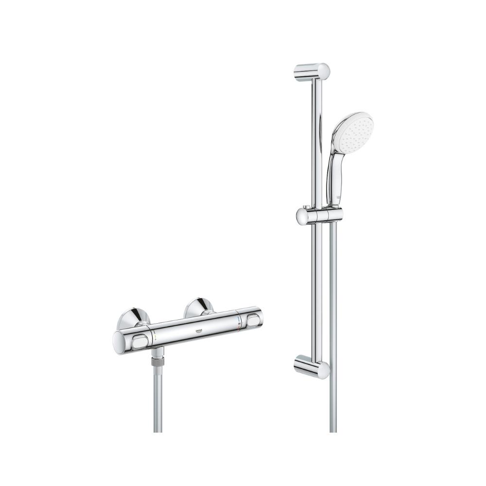 Σετ θερμοστατικού ντους 1/2" Grohe Grohtherm 500 χρώμιο με αναφορά 34796001 από τη μάρκα GROHE
