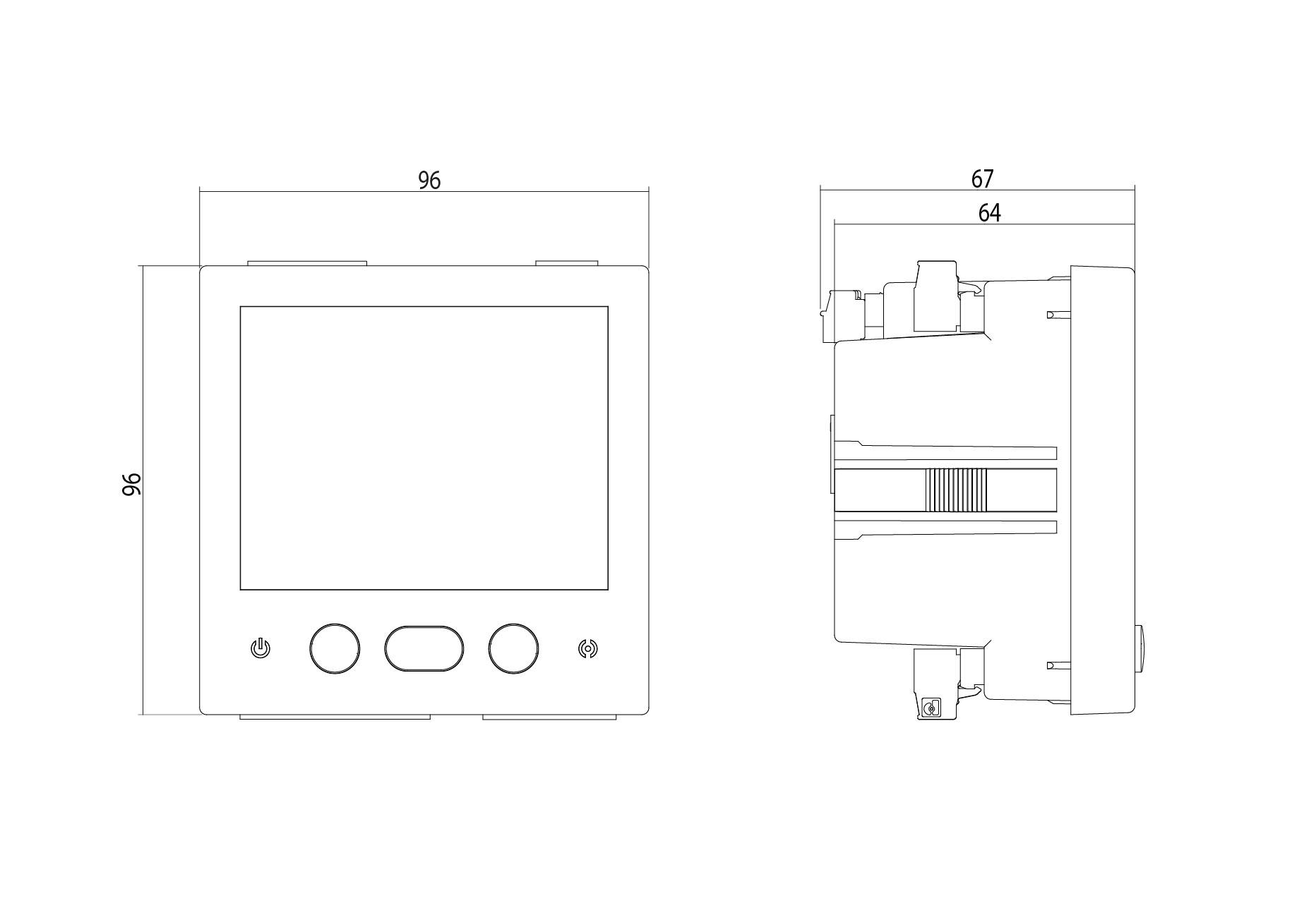 Αναλυτής τριφασικών δικτύων πίνακα Circutor CVM-C11-ITF-IN-485-ICT2 με αναφορά M58541. από τη μάρκα CIRCUTOR