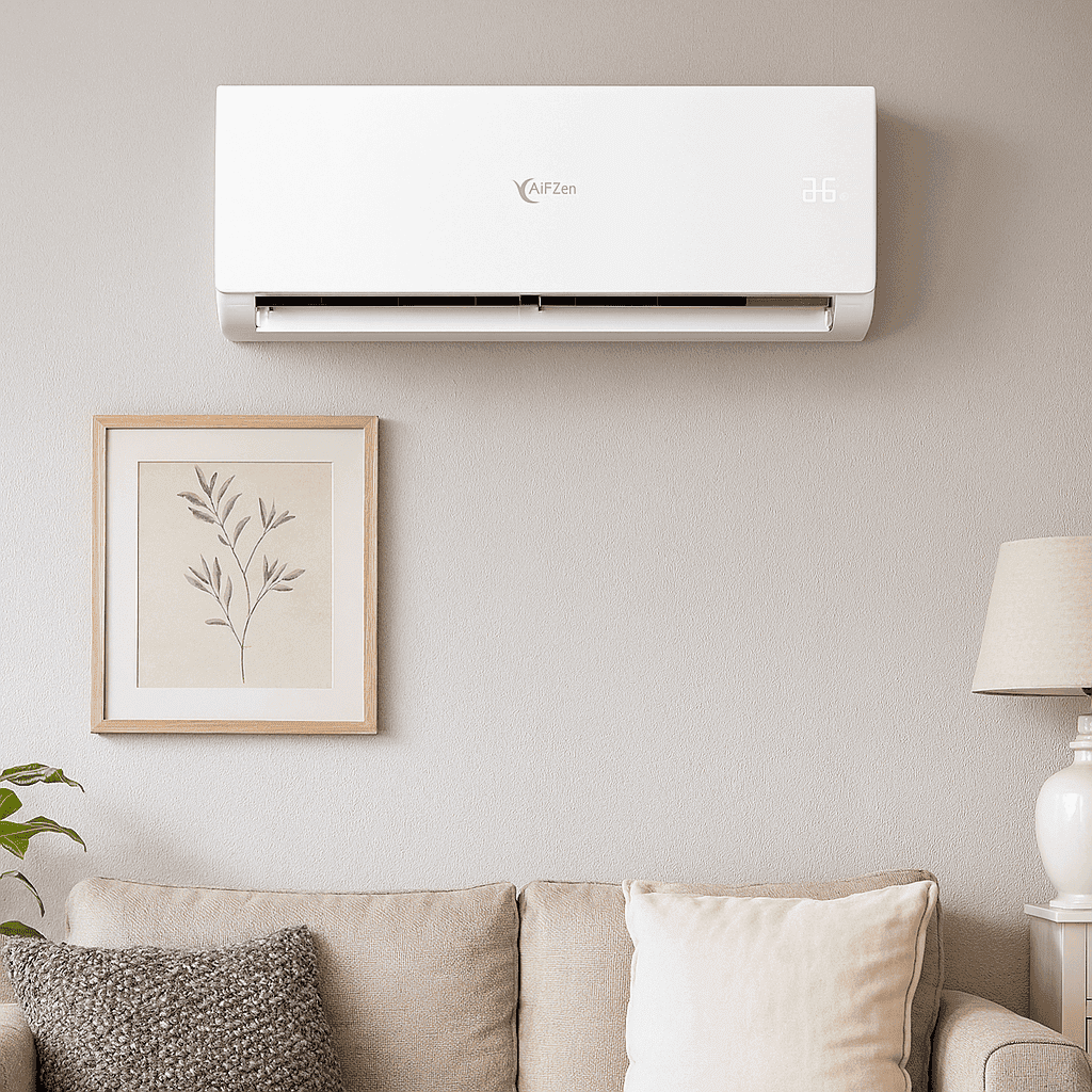 Κλιματιστικό με wifi AirZen 6,0 kW 24000 BTU με αναφορά AZSP24 από τη μάρκα AIRZEN