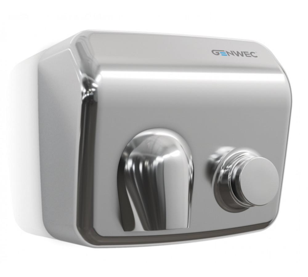 Manual Bright Stainless Steel Classicflow Hand Dryer with Electronic Sensor with reference GW01 26 04 02 from the brand GENWEC