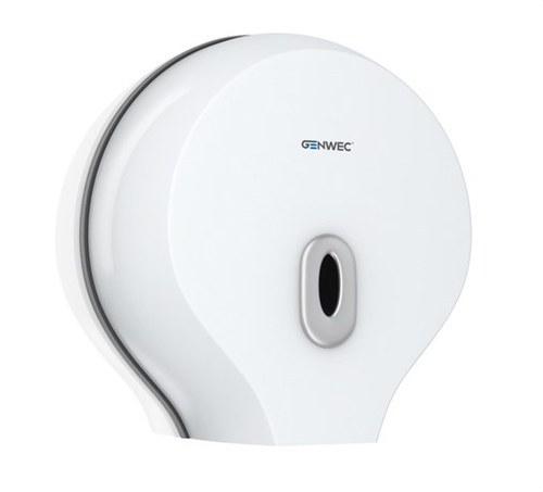 White ABS Jumbo Toilet Paper Dispenser with reference GW03 19 01 00 from the brand GENWEC