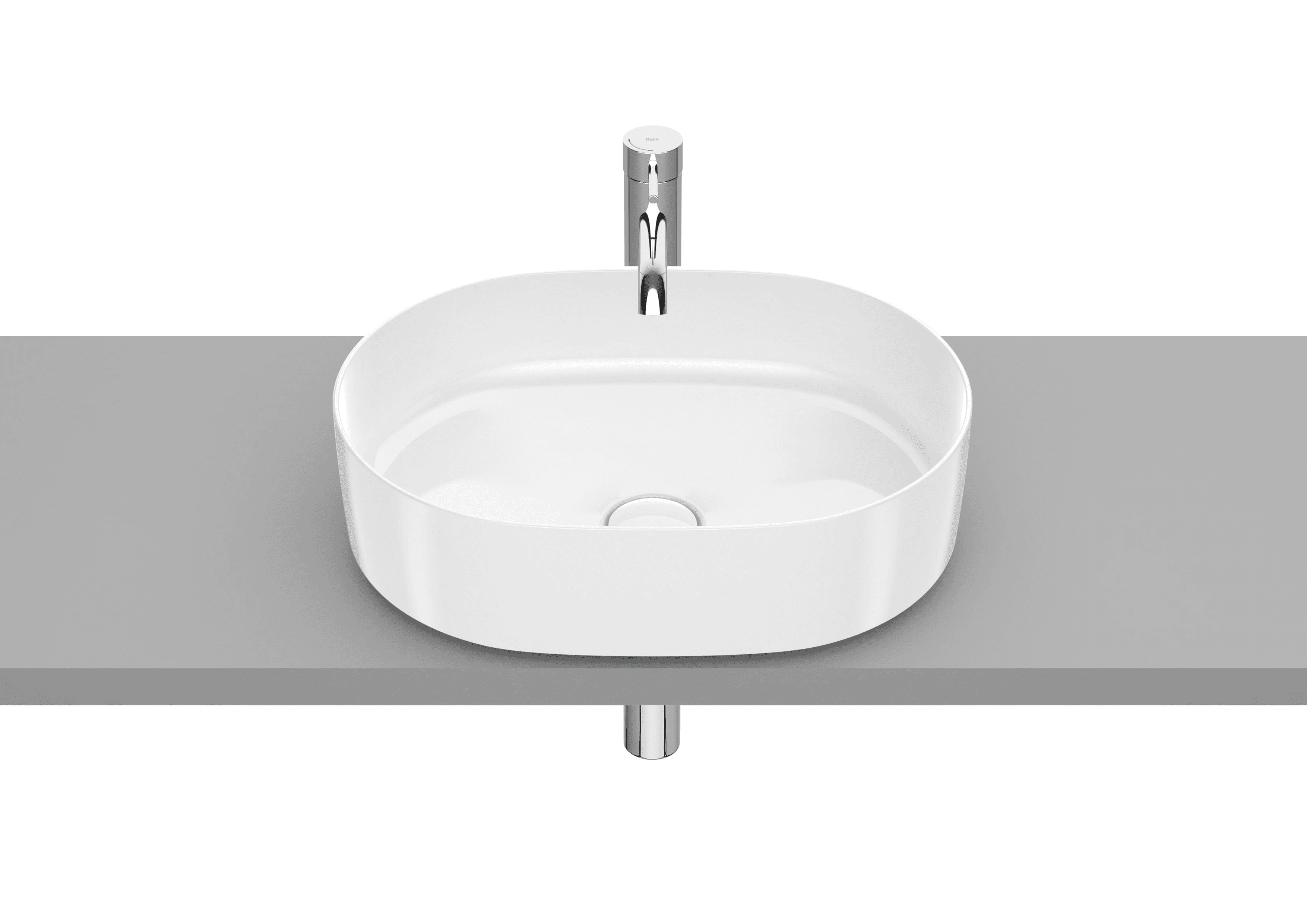 Fineceramic® Roca Inspira 500x370mm Countertop Basin with reference A327520000 from the brand ROCA