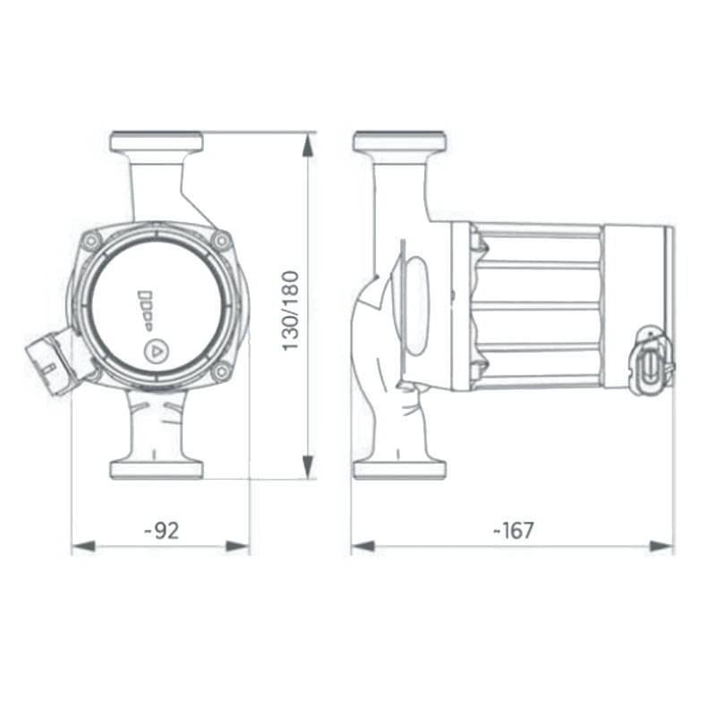Κυκλοφορητής Ebara EGO W1 25/60-180 230W με αναφορά 1576000361 από τη μάρκα EBARA