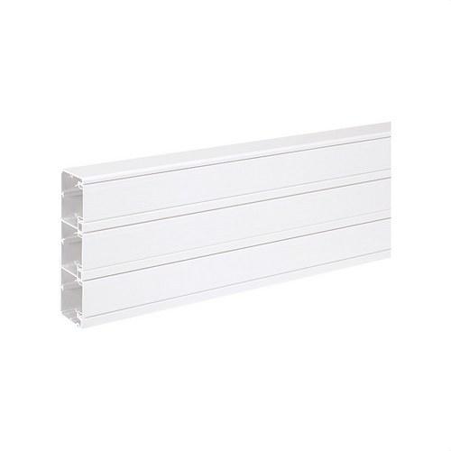 Κανάλι PVC 2m 185x55mm με 3 διαμερίσματα για λειτουργίες K45 χρώμα λευκό με αναφορά TK12143/9 από τη μάρκα SIMON