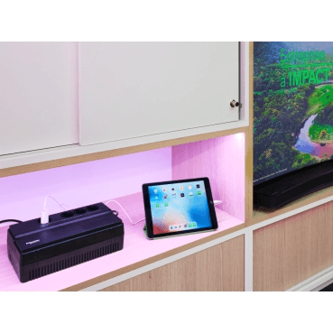 SAI EASY UPS BVS 650VA - Πρίζες schuko με αναφορά BVS650I-GR από τη μάρκα SCHNEIDER ELECTRIC