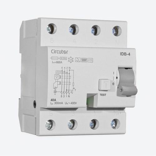 Type B Residual Current Circuit Breaker IDB-4 4P-40A-300 mA with reference P17222. from the brand CIRCUTOR