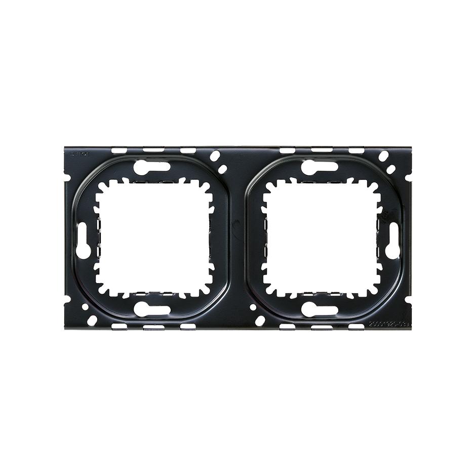 Πλαίσιο 2 Στοιχείων μαύρο Simon 270 με αναφορά 20001920-039 από τη μάρκα SIMON