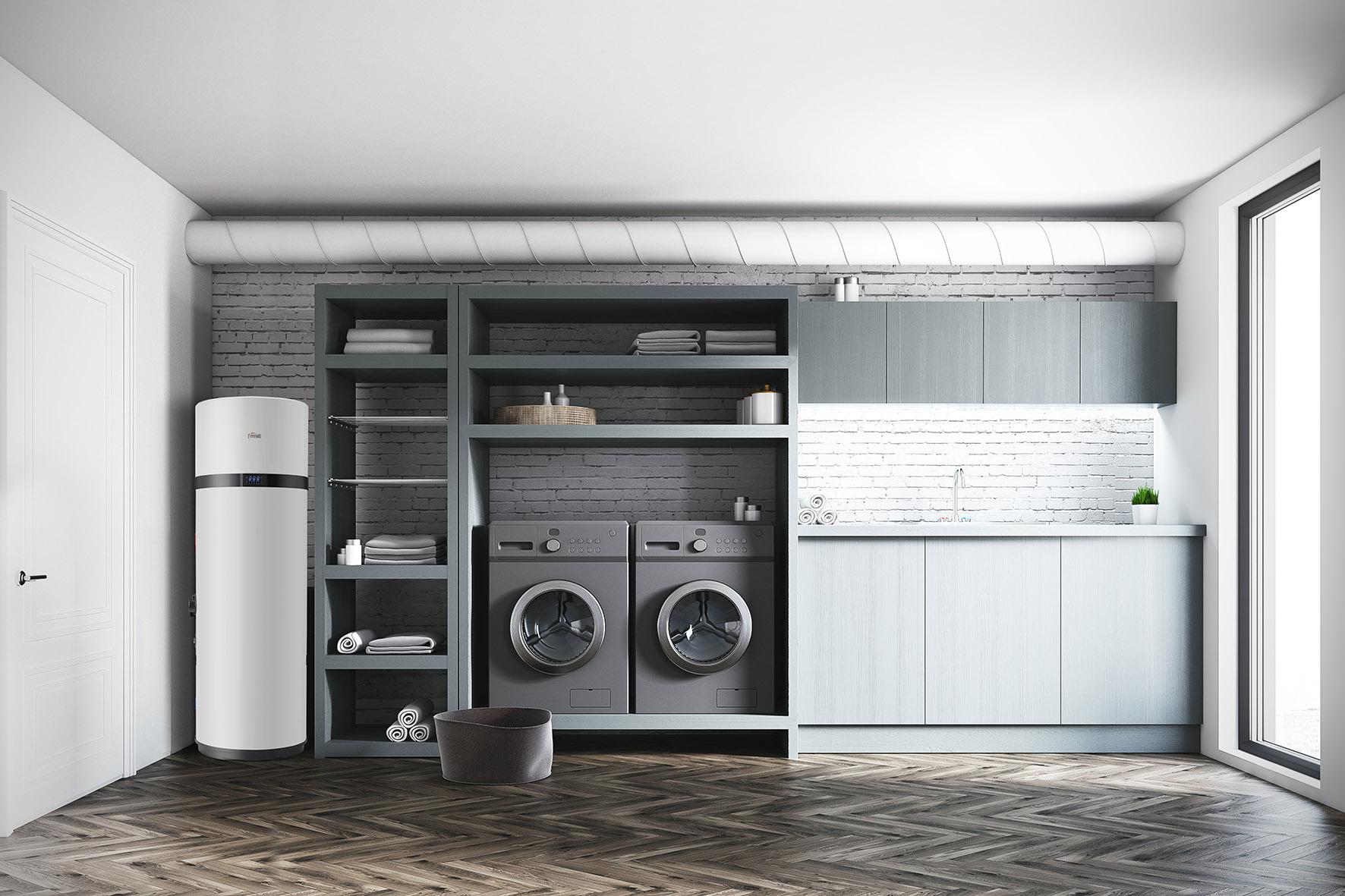 Αντλία θερμότητας για ΖΝΧ με wifi Ferroli EGEA TECH LT 260 λίτρα με αναφορά 2CP0025F από τη μάρκα FERROLI