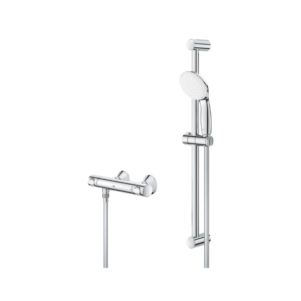 Σετ θερμοστατικού ντους 1/2" Grohe Grohtherm 500 χρώμιο με αναφορά 34796001 από τη μάρκα GROHE