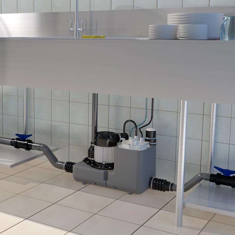 Αντλία εκκένωσης SFA SANICOM 1 για γκρίζα νερά εντατικής χρήσης με αναφορά 04COM1M από τη μάρκα SFA SANITRIT